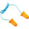 Max, Disposable Ear Plugs, Corded, Not Detectable, Flared Bullet, 37dB, Orange, Foam, Pk-100 Pairs thumbnail-0