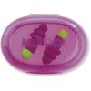 Rocket, Reusable Ear Plugs, Uncorded, Not Detectable, Triple Flange, 27dB, Green/Purple, Plastic, Pack of 50 Pairs thumbnail-1