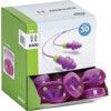 Rocket, Reusable Ear Plugs, Uncorded, Not Detectable, Triple Flange, 27dB, Green/Purple, Plastic, Pack of 50 Pairs thumbnail-4