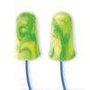 Disposable Ear Plugs, Corded, Not Detectable, Bullet Plug Shape, 36dB, Green, Foam, Pack of 200 Pairs thumbnail-0