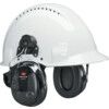 Ear Defenders, Clip-on, Listen Only, Black Cups thumbnail-1