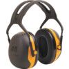 Ear Defenders, Over-the-Head, No Communication Feature, Dielectric, Black/Yellow Cups thumbnail-0