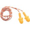 Reusable Ear Plugs, Corded, Not Detectable, 23dB, Orange, TPE, Pack of 50 Pairs thumbnail-0