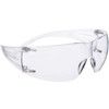 SecureFit, Safety Glasses, Clear Lens, Wraparound, Clear Frame, Scratch-resistant/UV-resistant thumbnail-1