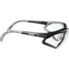 Terminator X-Tra™, Safety Glasses, Clear Lens, Wraparound Frame, Black Frame, Anti-Fog/Anti-static/Scratch-resistant thumbnail-1