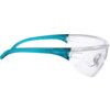 Millenia, Safety Glasses, Clear Lens, Half-Frame, Blue Frame, Anti-Fog/High Temperature Resistant/Impact-resistant/Scratch-resistant/UV-resistant thumbnail-1