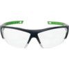 9194-175 I-Works Clear Lens/Green Frame Safety Spectacles thumbnail-0