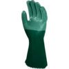 08-354 Scorpio Chemical Resistant Gloves, Green, Neoprene, Interlock Cotton Liner, Size 10 thumbnail-1