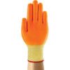 11-515 HyFlex Cut Resistant Gloves, Orange/Yellow, EN388: 2016, 4, X, 4, 2, E, Nitrile Palm, Spandex/Stainless Steel Liner, Size 11 thumbnail-1