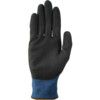 11-528 HyFlex Cut Resistant Gloves, Black/Blue, EN388: 2016, 3, X, 3, 2, B, Nitrile Palm Coated, Ansell Intercept Technology, Size 8 thumbnail-1