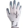 11-800 HyFlex® Mechanical Hazard Gloves, Grey/White, Nylon Liner, Nitrile Coating, EN388: 2016, 3, 1, 3, 1, A, Size 8 thumbnail-1