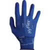 11-818 HyFlex® Fortix Mechanical Hazard Gloves, Blue, Nylon Liner, Nitrile Coating, EN388: 2016, 3, 1, 2, 1, A, Size 11 thumbnail-1