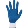 11-919 HyFlex® Fortix Mechanical Hazard Gloves, Blue/White, Nylon Liner, Nitrile Coating, EN388: 2016, 4, 1, 2, 1, A, Size 7 thumbnail-2