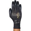 11-931 HyFlex Cut Resistant Gloves, Black/Grey, EN388: 2016, 4, X, 4, 2, B, Nitrile Palm Coated, Dyneema, Size 9 thumbnail-0