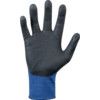 11-816 HyFlex® Mechanical Hazard Gloves, Black/Blue, Nylon/Spandex Liner, Nitrile Coating, EN388: 2016, 4, 1, 2, 1, A, Size 6 thumbnail-2