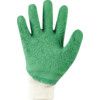 16-500 Gladiator Cut Resistant Gloves, Green/White, Rubber Coating, EN388: 2016, 3, 1, 4, 1, B, Size 10 thumbnail-2