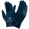 32-105 Hynit® Mechanical Hazard Gloves, Blue, Cotton/Polyester Liner, Full Nitrile Coating, EN388: 2016, 3, 1, 1, 1, A, Size 7 thumbnail-0