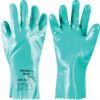 39-122 Sol-Knit Chemical Resistant Gloves, Green, Nitrile, Interlock Cotton Liner, Size 10 thumbnail-0