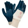 47-400 Hylite Mechanical Hazard Gloves, Blue/White, Interlock Cotton Liner, 3/4 Nitrile Coating, EN388: 2016, 3, 1, 1, 1, A, Size 10 thumbnail-0