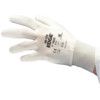 48-125 EDGE® Mechanical Hazard Gloves, White, Polyurethane Coating, Polyester Liner, Size 9 thumbnail-0