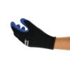 48-305® Edge Mechanical Hazard Gloves, Black;Blue, Polyester Liner, Latex Coating, EN388: 2016, 2, 1, 4, 2, B, Size 9 thumbnail-2