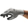 48-701 Edge Cut Resistant Gloves, Black/Grey, EN388: 2016, 4, 3, 4, 2, B, PU Palm, Polyester/Spandex, Size 9 thumbnail-0