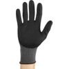 48-701 Edge Cut Resistant Gloves, Black/Grey, EN388: 2016, 4, 3, 4, 2, B, PU Palm, Polyester/Spandex, Size 10 thumbnail-1