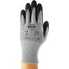 48-702 EDGE® Cut Resistant Gloves, Micro-Foam Nitrile Palm Coated, Grey/Black, Cut B, Size 9 thumbnail-0