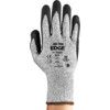 48-706 Edge Cut Resistant Gloves, Black/Grey, Nitrile Palm, EN388: 2016, 4, X, 4, 3, C, Size 9 thumbnail-1