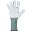 70-766 Vantage Cut Resistant Gloves, Grey/White, EN388: 2016, 4, X, 4, 3, D, Leather Palm, Acrylic/Nylon, Size 7 thumbnail-2