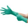 Dermashield 73-711 Disposable Gloves, Green, Neoprene, 7.08mil Thickness, Powder Free, Size 8.5, 1 Pair thumbnail-0