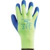 80-400 Powerflex Cut Resistant Gloves, Blue/Yellow, Latex/Rubber Palm, Acrylic Liner, EN388: 2016, 2, 2, 3, 1, C, Size 9 thumbnail-1