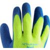 80-400 Powerflex Cut Resistant Gloves, Blue/Yellow, Latex/Rubber Palm, Acrylic Liner, EN388: 2016, 2, 2, 3, 1, C, Size 7 thumbnail-4