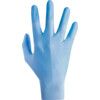 TouchNTuff 92-670 Disposable Gloves, Blue, Nitrile, 4.3mil Thickness, Powder Free, Size 9.5-10, Pack of 100 thumbnail-1