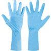 93-163 TouchNTuff Disposable Gloves, Blue, Nitrile, 6.7mil Thickness, Powder Free, Size 8.5-9, Pack of 50 thumbnail-0