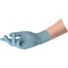 Microflex 93-833 Disposable Gloves, Blue, Nitrile, 2.8mil Thickness, Powder Free, Size 8, Pack of 250 thumbnail-0