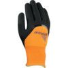97-011 ActivArmr Cold Resistant Gloves, Black/Orange, Acrylic/Polyester Liner, Nitrile Coating, Size 9 thumbnail-0