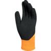 97-011 ActivArmr Cold Resistant Gloves, Black/Orange, Acrylic/Polyester Liner, Nitrile Coating, Size 9 thumbnail-1