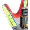 R065, Impact Gloves, Grey/Hi-Vis Yellow/Red, HPPE, Nitrile Coating, EN388: 2016, 4, X, 4, 3, D, P, Size 7 thumbnail-3