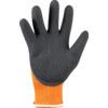 30-201 MaxiTherm, Cold Resistant Gloves, Orange, Polyester Liner, Latex Coating, Size 6 thumbnail-2