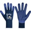 34-244-B Maxiflex® Elite, Mechanical Hazard Gloves, Blue, Polyester Liner, NBR Coating, EN388: 2016, 4, 1, 2, 1, A, Size 11 thumbnail-0