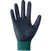 MaxiFlex, Cut Resistant Gloves, Black/Green, EN388: 2016, 4, 3, 3, 1, B, NBR Palm, Spandex/UHMWPE-Glass-Nylon, Size 6 thumbnail-2