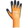 42-848 MaxiFlex® Endurance, Mechanical Hazard Gloves, Black/Orange, Nylon/Spandex Liner, Nitrile Coating, EN388: 2016, 4, 1, 3, 1, A, Size 6 thumbnail-1