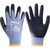 Maxicut, Cut Resistant Gloves, Black/Indigo, EN388: 2016, 4, 4, 4, 2, C, NBR Palm, Spandex/UHMWPE-Glass-Nylon, Size 9 thumbnail-0