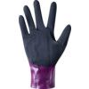 56-425 MaxiDry® Liquitech Mechanical Hazard Gloves, Black/Purple, Nylon Liner, NBR (Nitrile Butadiene Rubber) Coating, EN388: 2016, 4, 1, 2, 1, A, Size 11 thumbnail-2