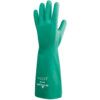 BST747G Nitrisolv, General Handling Gloves, Green, Nitrile, Cotton Flocked Liner, Size 9 thumbnail-0