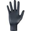 OCF40NBBK Disposable Gloves, Black, Nitrile, 4mil Thickness, Powder Free, Size S, Pack of 100 thumbnail-2