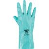 492 Ultranil, Chemical Resistant Gauntlet, Green, Nitrile, Cotton Flocked Liner, Size 10 thumbnail-1