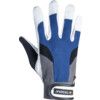 113 Tegera® Mechanical Hazard Gloves, Black/Blue/Grey/White, Unlined, Leather Coating, EN388: 2016, 2, 1, 1, 2, X, Size 10 thumbnail-1