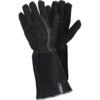 134 Tegera, Welding Gloves, Black, Leather, 260mm, Size 10 thumbnail-0